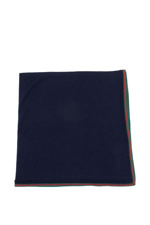 coperta in lana blu GUCCI KIDS | 8289163K2064166